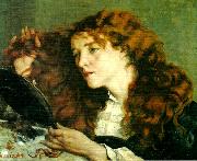 Gustave Courbet den vackra irlandskan Spain oil painting artist